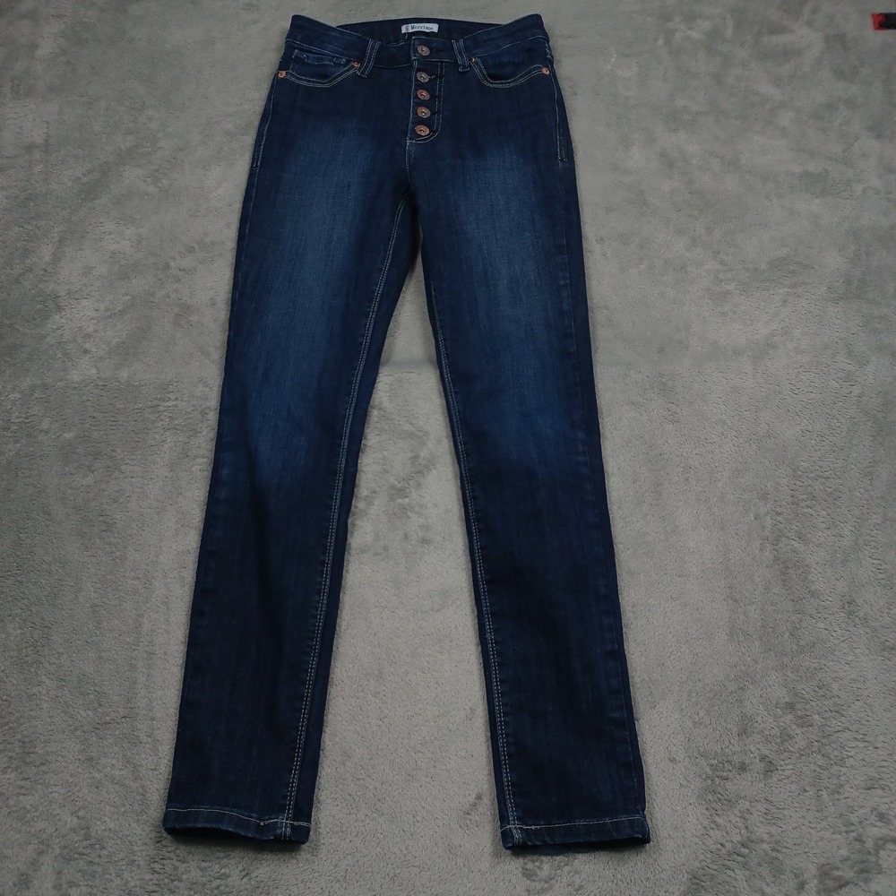 Morrison Jeans Womens 25 Blue Denim Button Fly‎ Pockets Casual